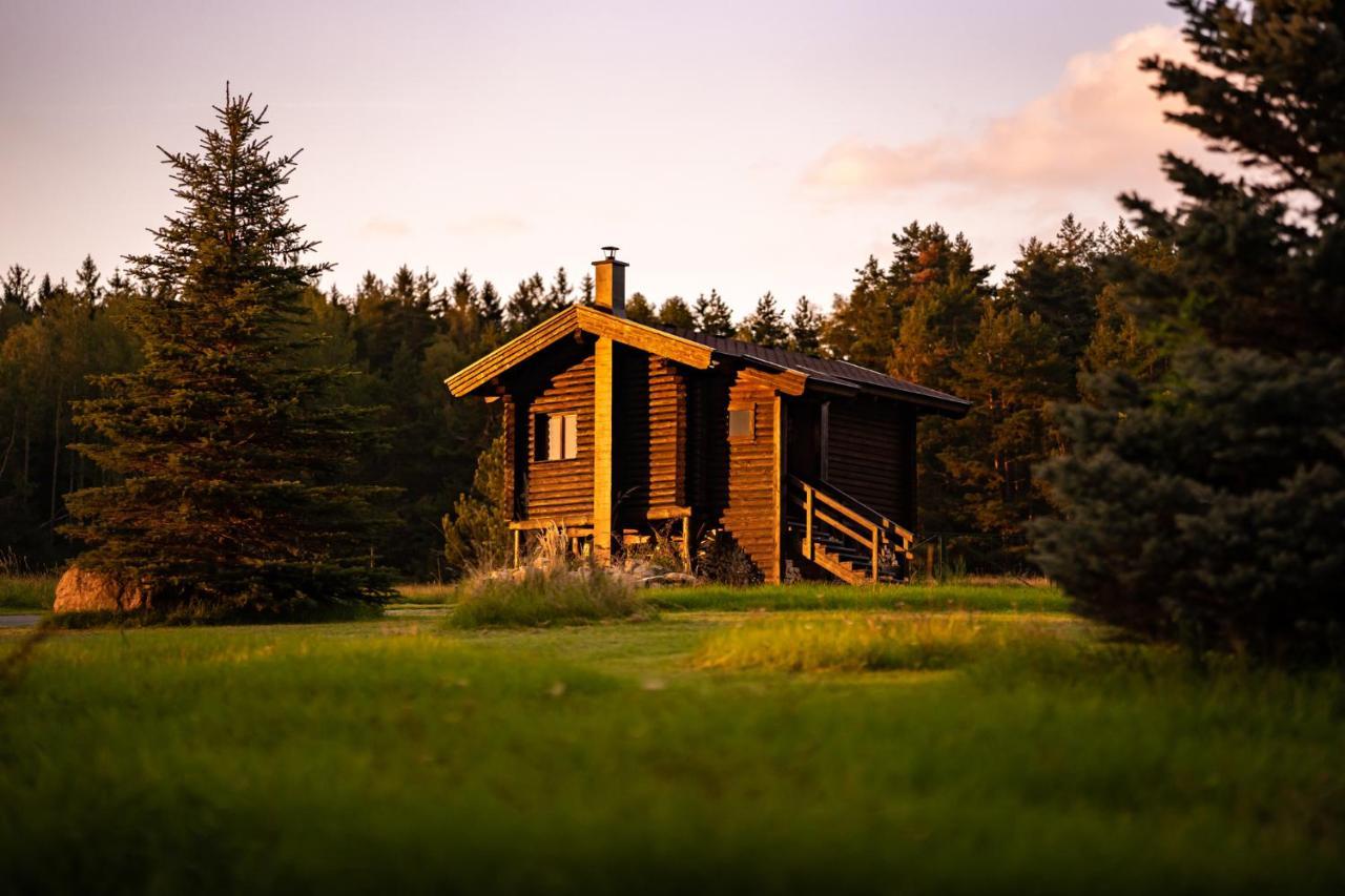 Vyhlídkový srub na kraji Brd Vila Hurky  Exterior foto